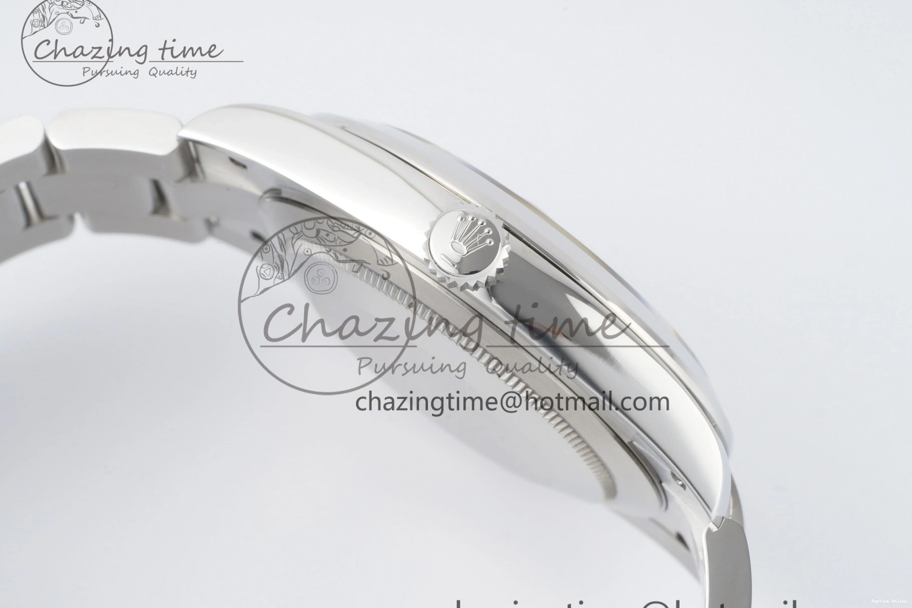 0107 Sophisticated DateJust 41 SS Polished Bezel KING 1:1 Best Edition 904L Steel Gray Stick Dial on Oyster Bracelet VR 2162